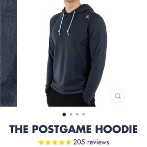 NWT Rhoback “Postgame” Hoodie Large